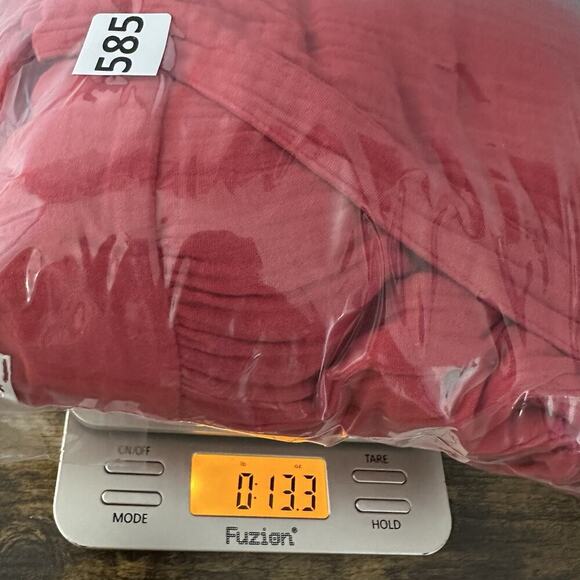 Xirena Kendall Midi Dress Women Medium Red Gauzy Pockets Relaxed Fit Slight Fade - Picture 16 of 16